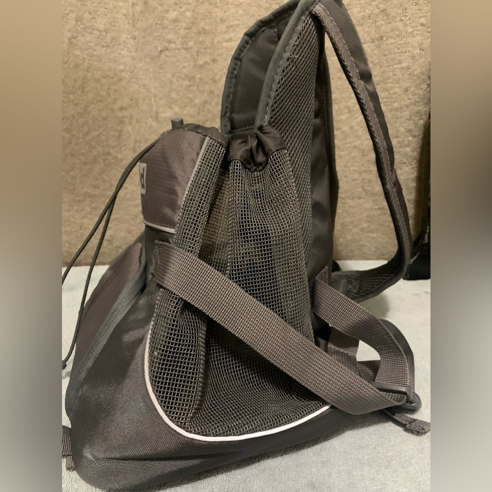 Outward Hound Pooch Small Dog Front Pack Carrier Backpack Raise theWoof Gray#PUP - Picture 11 of 15